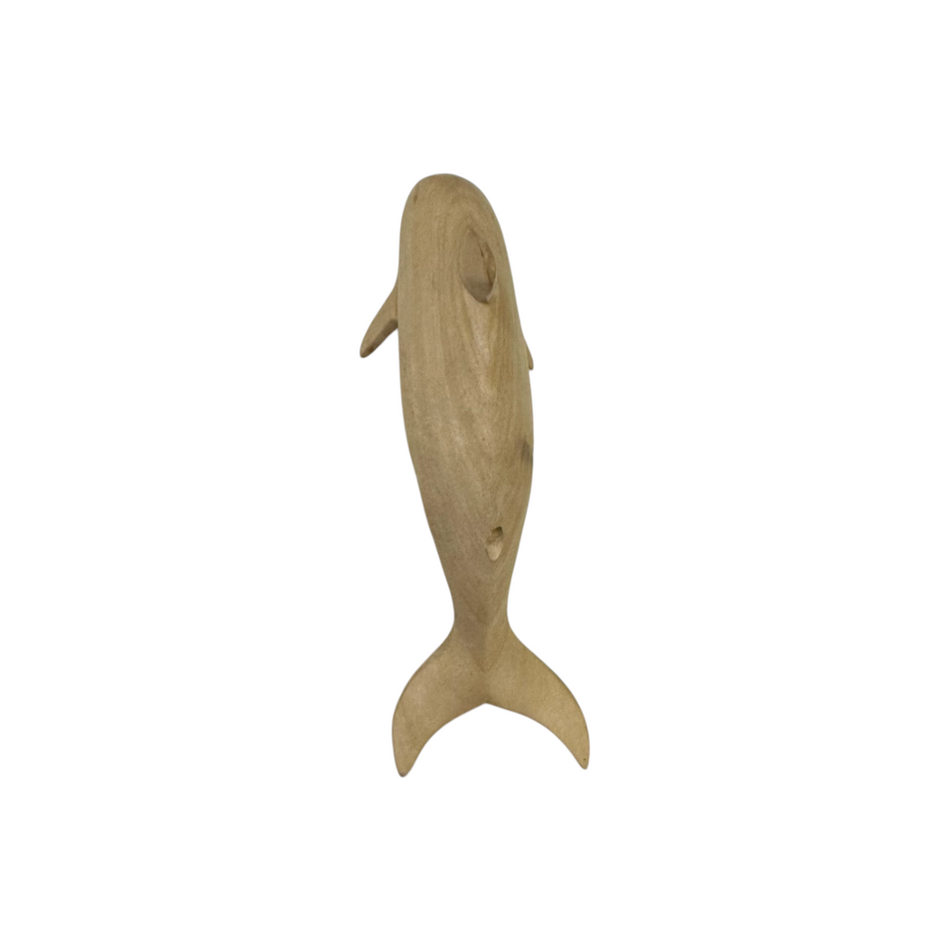 Wooden Musical Whistle Dolphin Music Frog Co