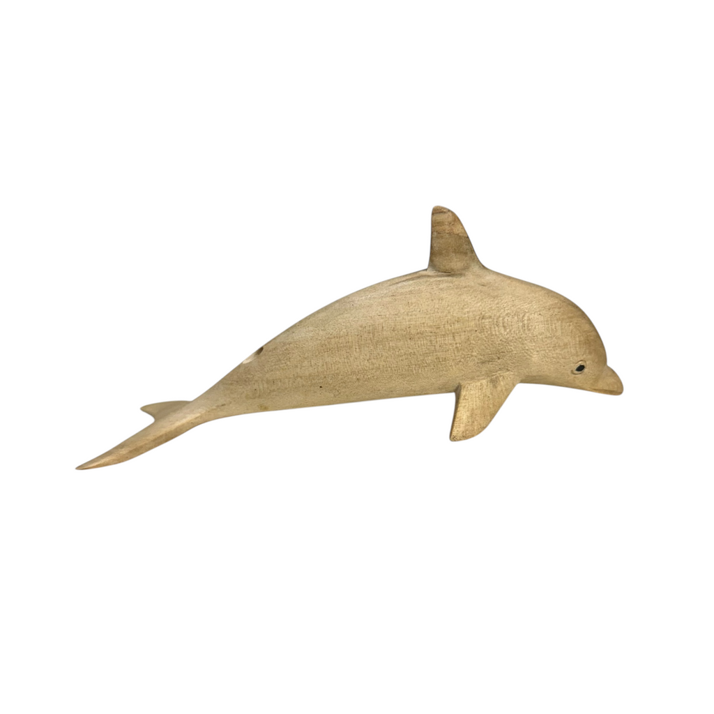 Wooden Musical Whistle Dolphin Music Frog Co
