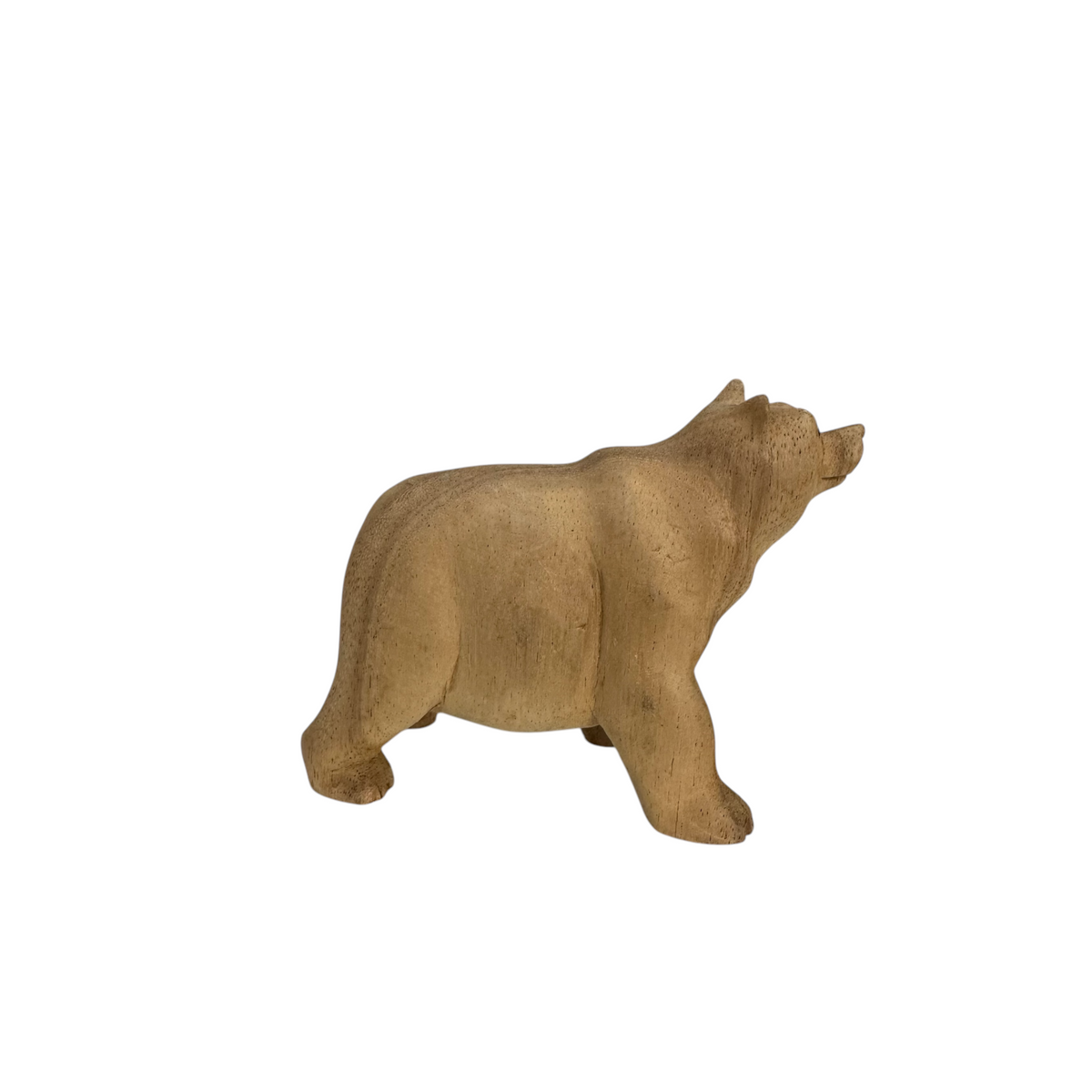 Wooden Polar Bear decoration figurine Music Frog Co