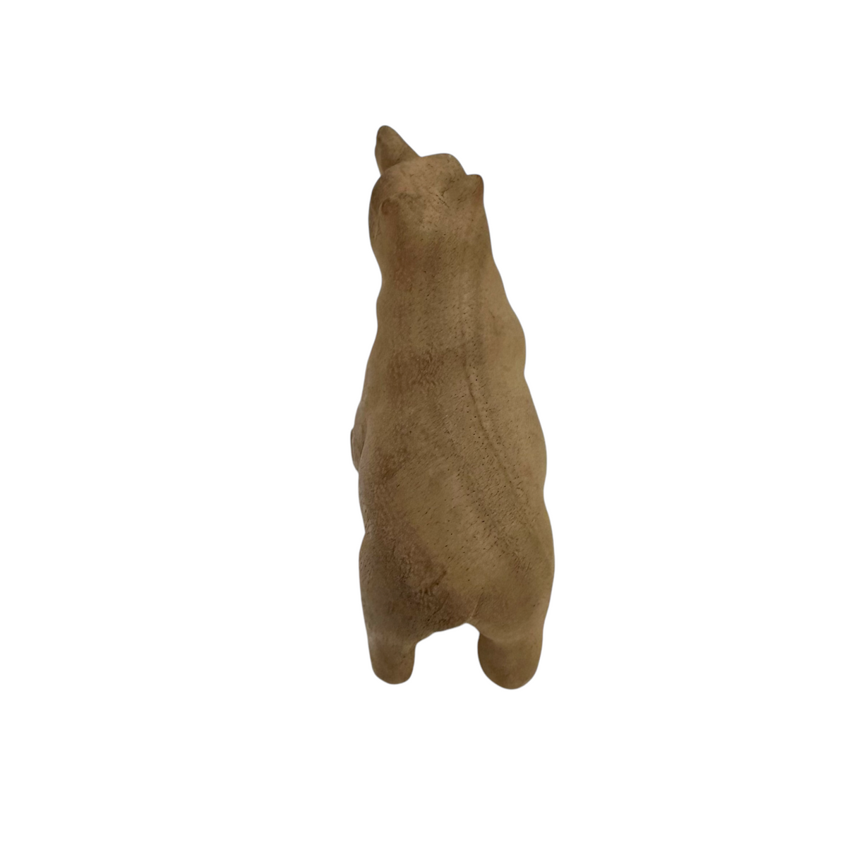 Wooden Polar Bear decoration figurine Music Frog Co