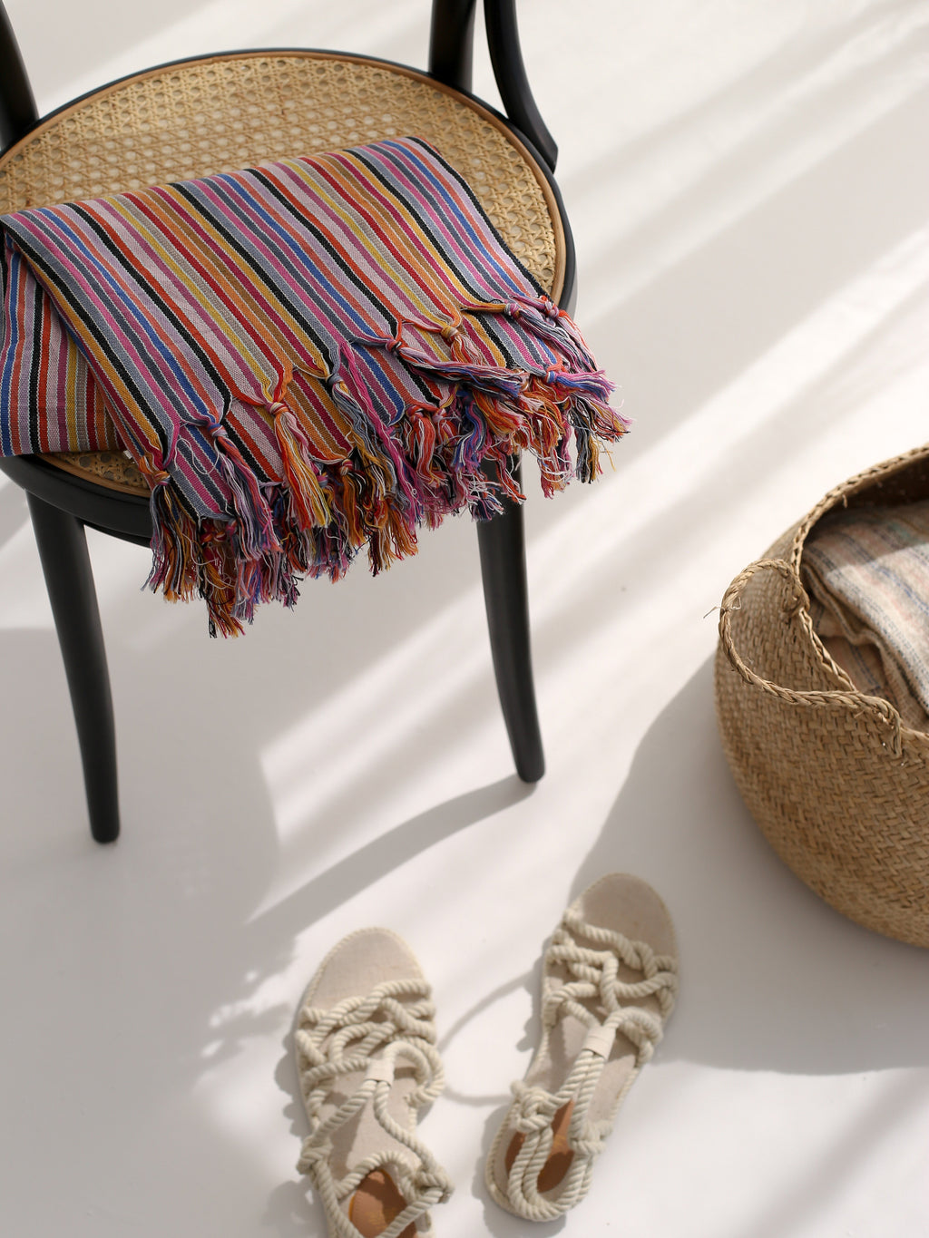 Antioch Cotton Linen Towels Eastern Woven