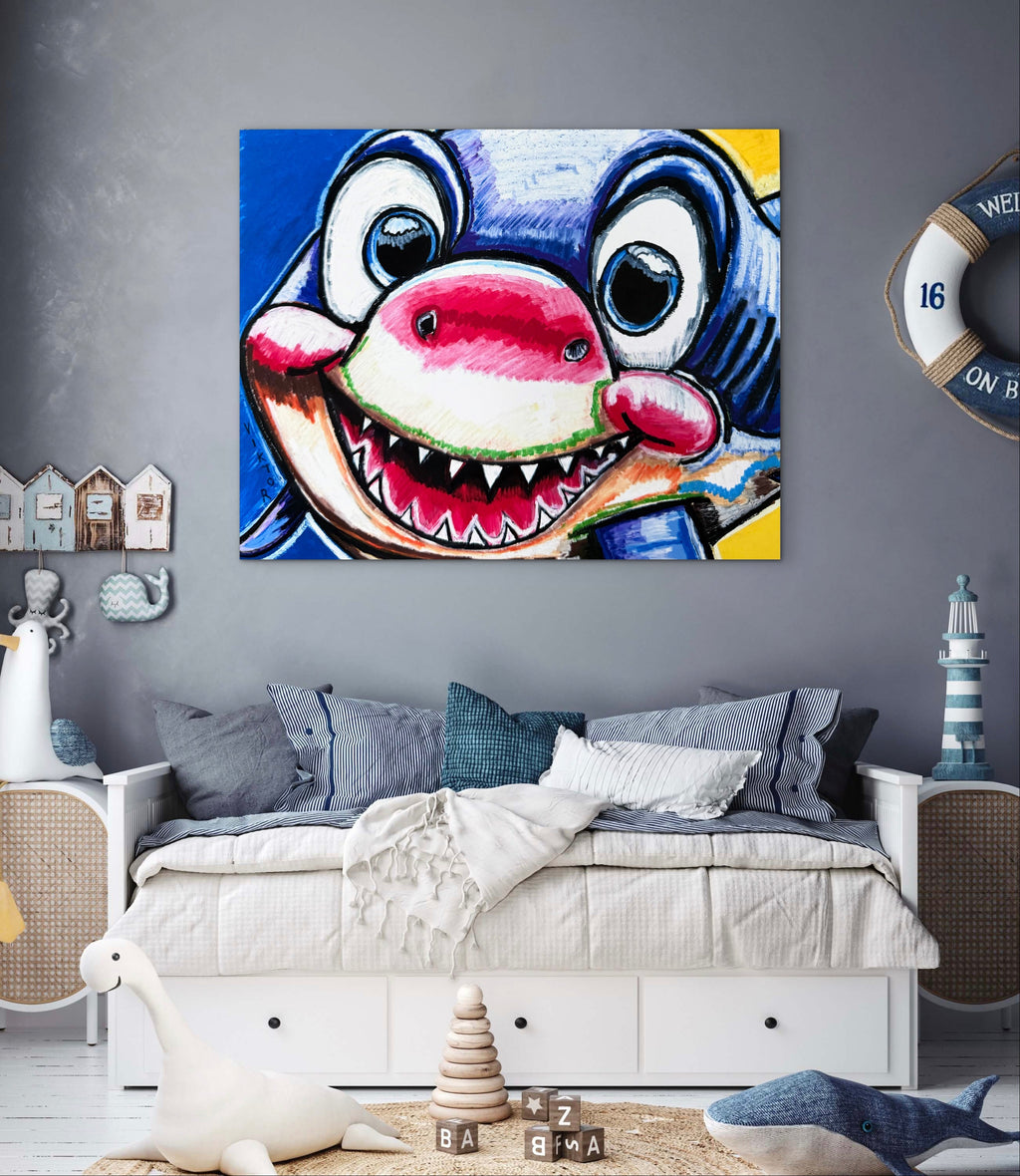 Friendly Smile - Art Prints Vichy's Art