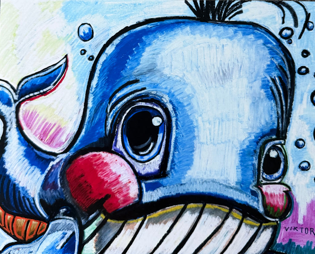 Whale of a Tale - Art Prints Vichy's Art