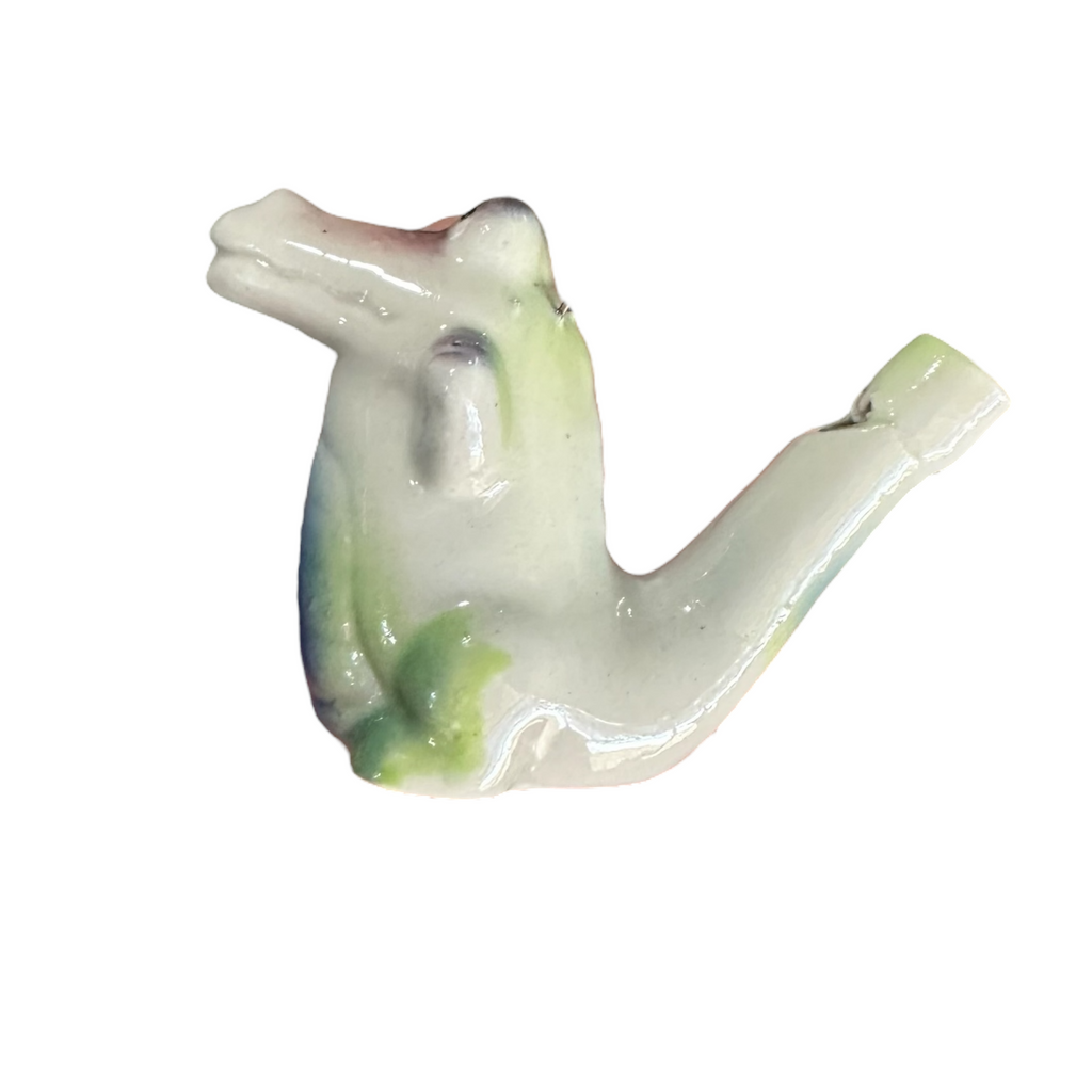 Ceramic Water Whistle Wind Instrument Aligator Music Frog Co