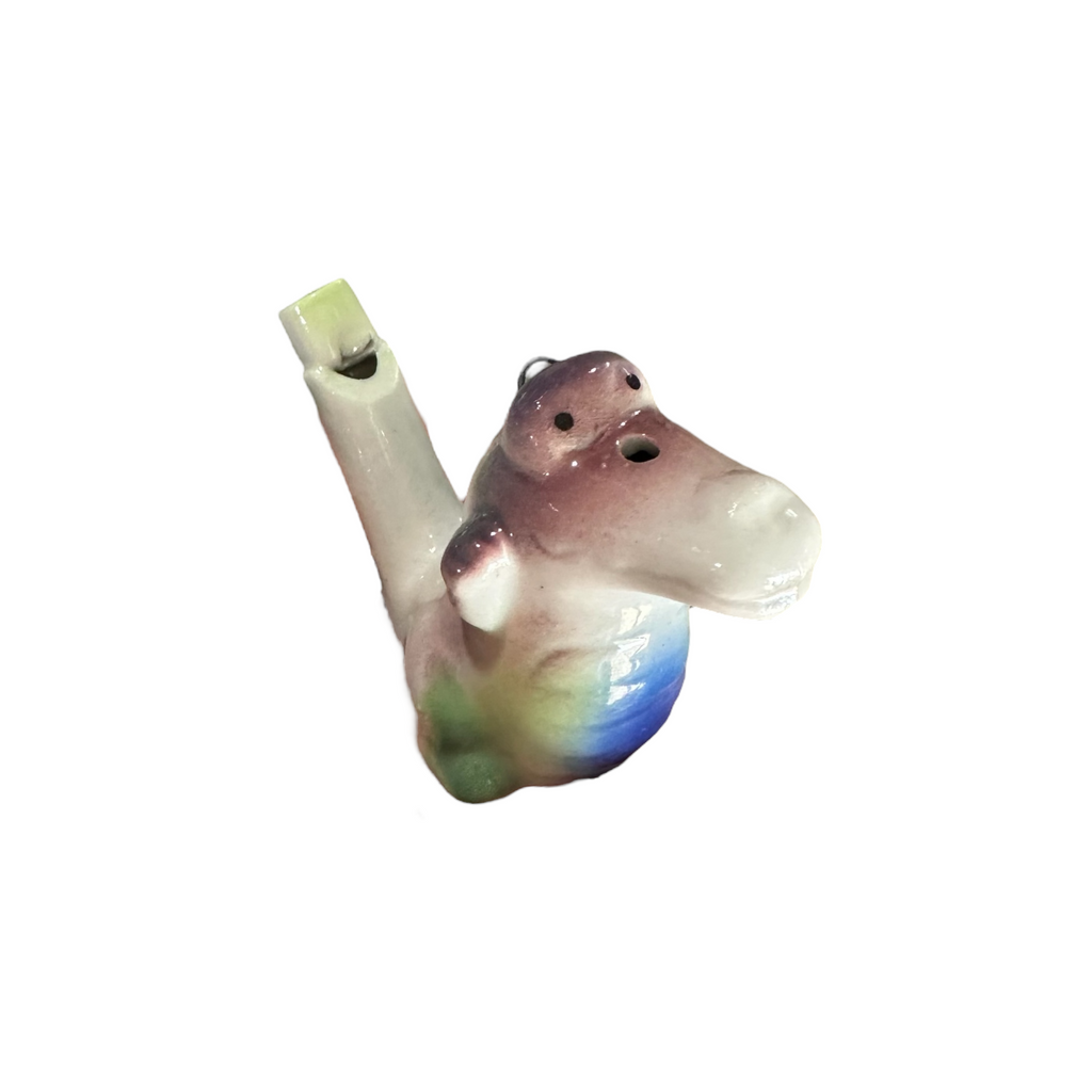 Ceramic Water Whistle Wind Instrument Aligator Music Frog Co