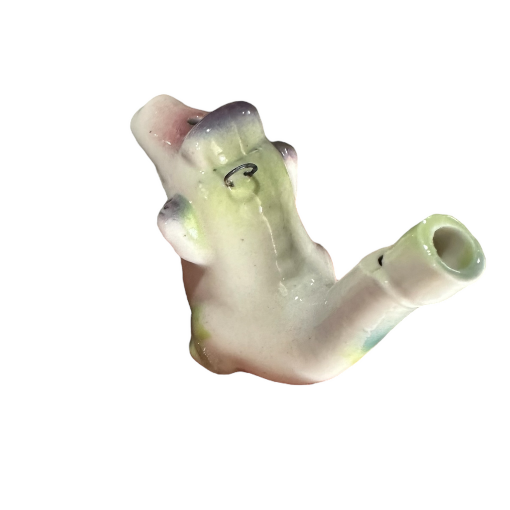 Ceramic Water Whistle Wind Instrument Aligator Music Frog Co