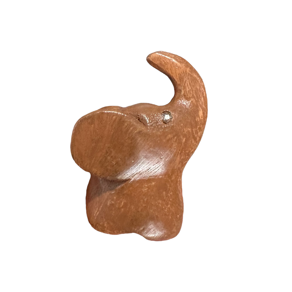 Dark Oak Elephant Butterfly ears Music Frog Co