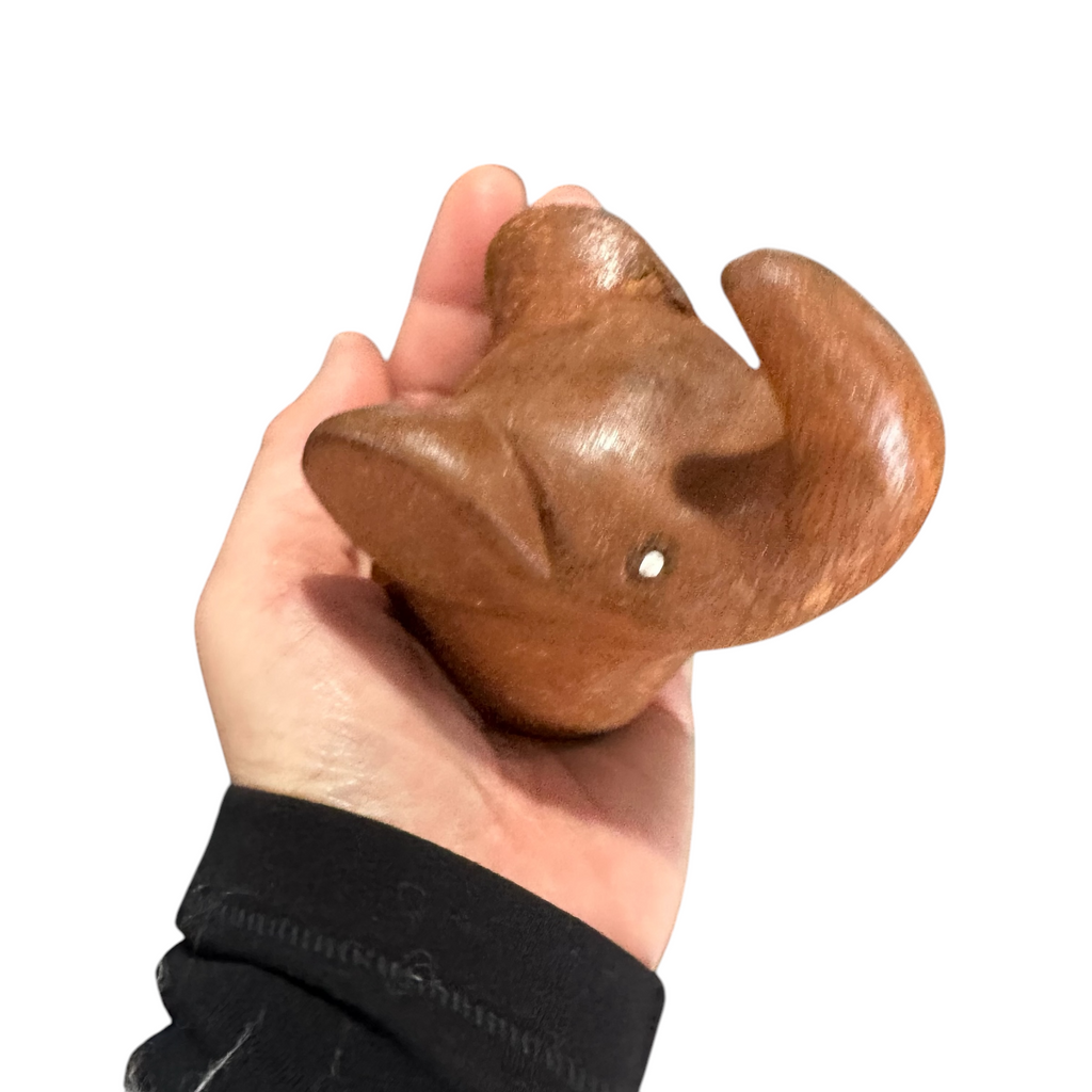 Dark Oak Elephant Butterfly ears Music Frog Co