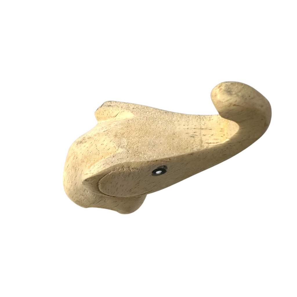 Natural Wood Protecting Elephant Music Frog Co