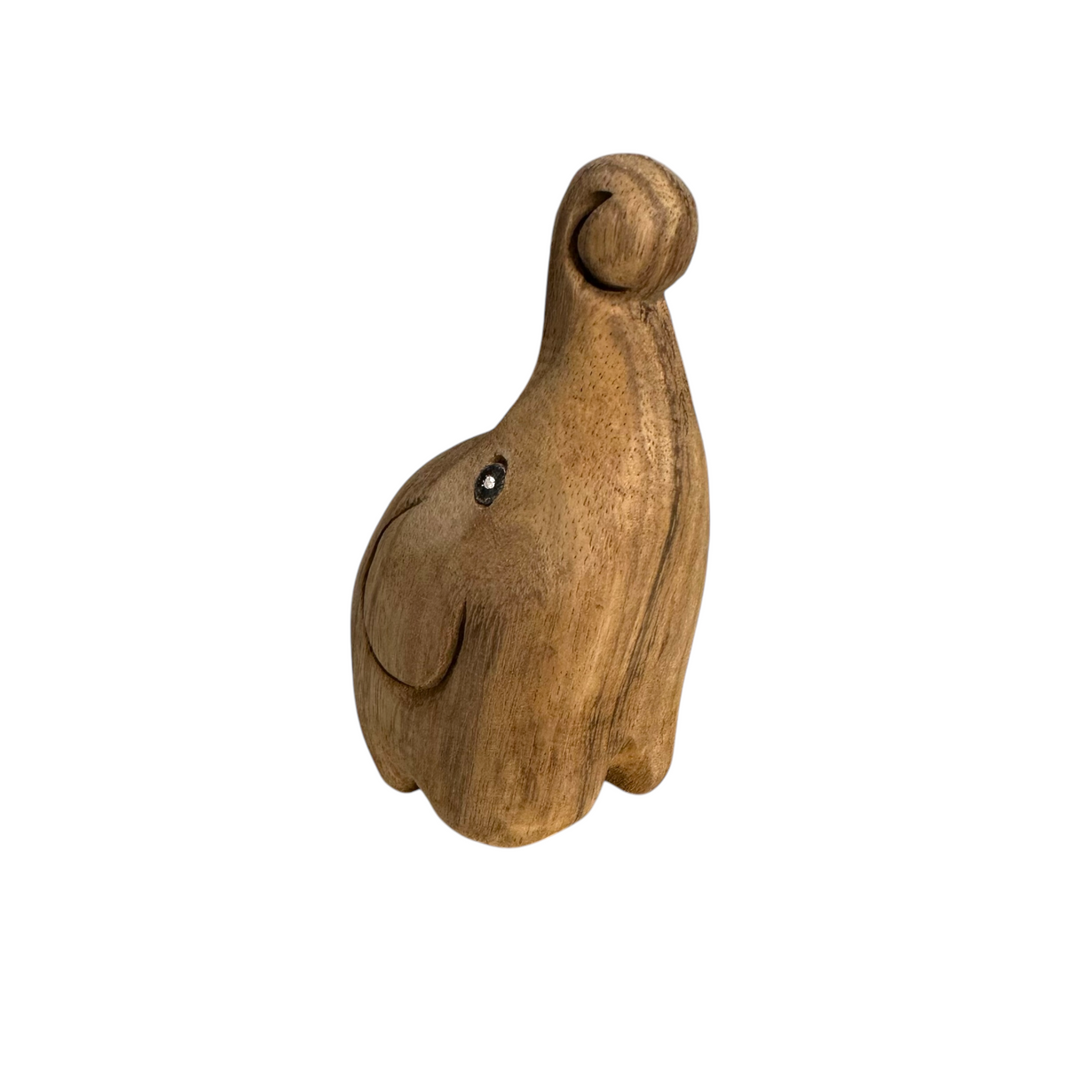 Natural Wooden Fighting Elephant Music Frog Co