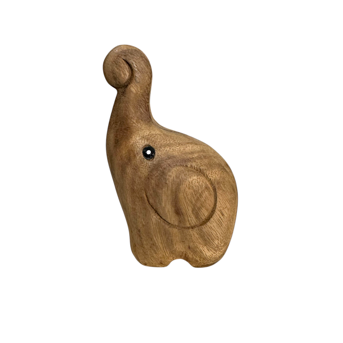 Natural Wooden Fighting Elephant Music Frog Co