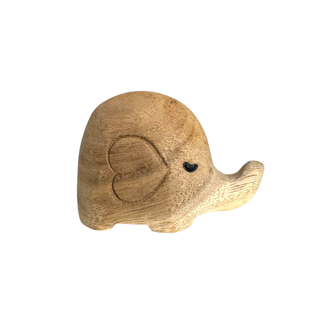 Nurtural Wooden Lucky Elephant Music Frog Co