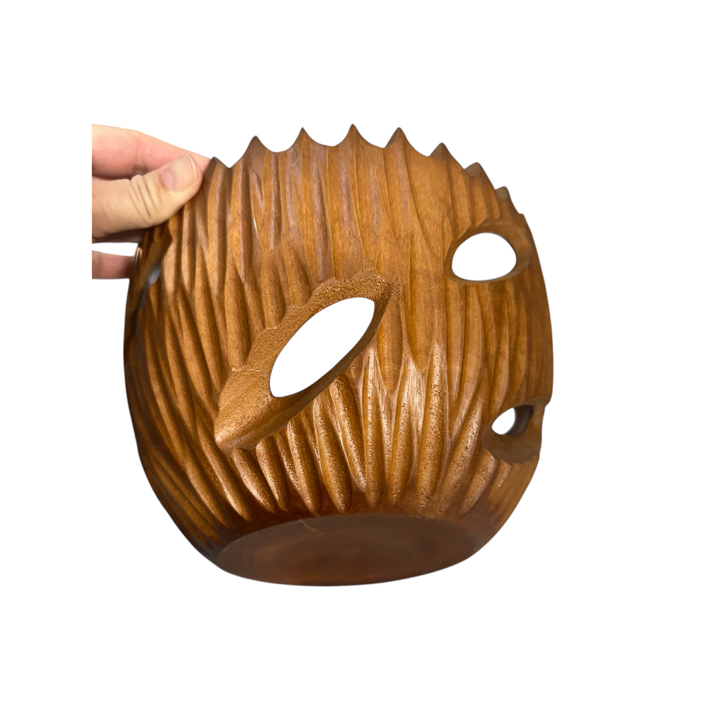 Suncrest Artisan Wooden Bowl Music Frog Co