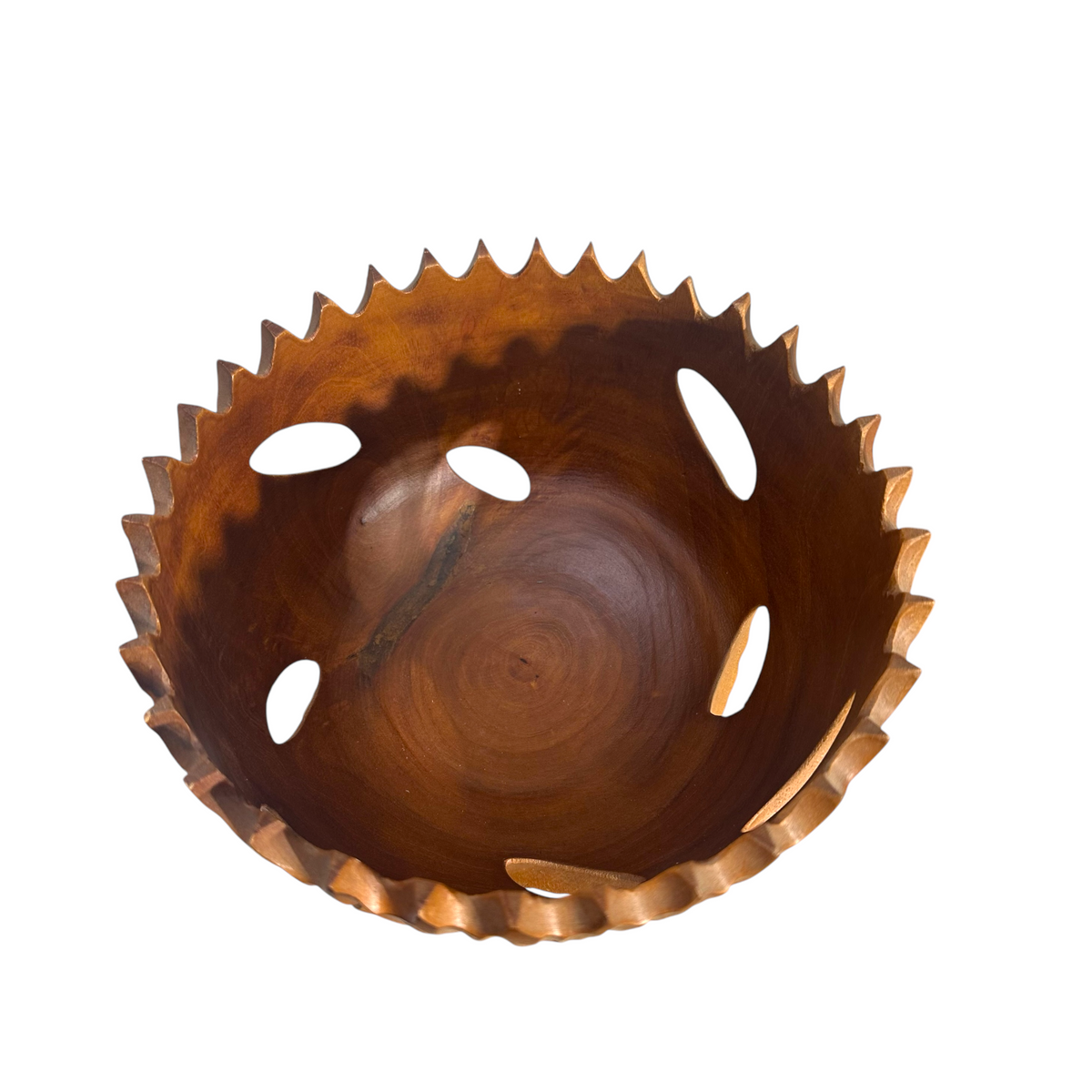 Suncrest Artisan Wooden Bowl Music Frog Co