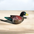 handcrafted-wooden-duck-figurine Music Frog Co