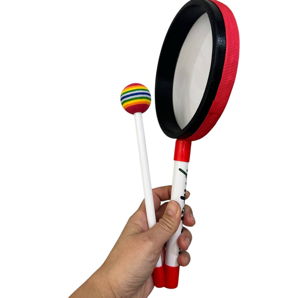 CandySwirl Lollipop Drum Music Frog Co