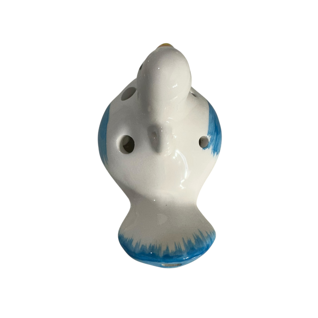 Ceramic Bird Water Whistle – Blue Wing Music Frog Co