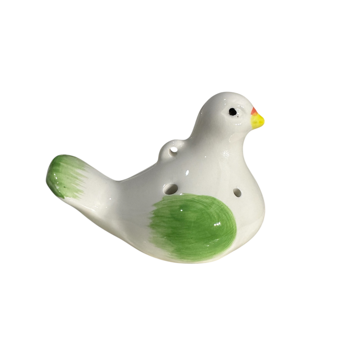 Ceramic Bird Water Whistle – Green Wing Music Frog Co