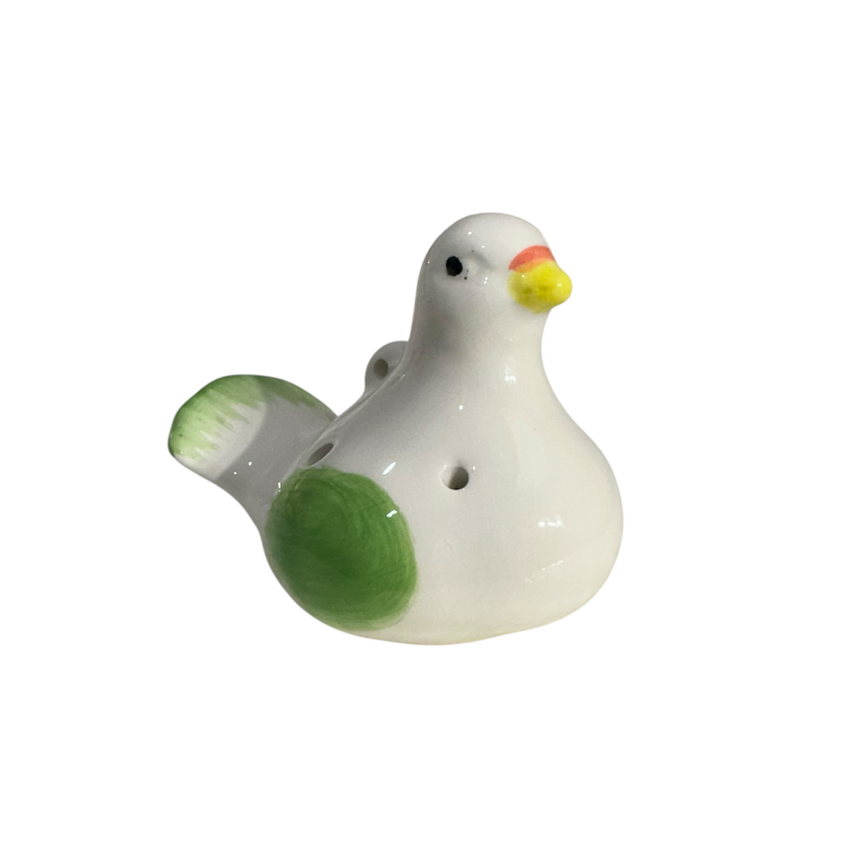 Ceramic Bird Water Whistle – Green Wing Music Frog Co