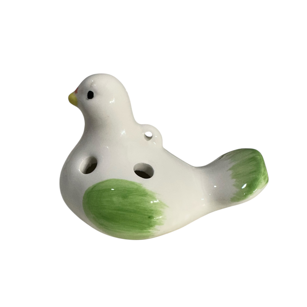 Ceramic Bird Water Whistle – Green Wing Music Frog Co