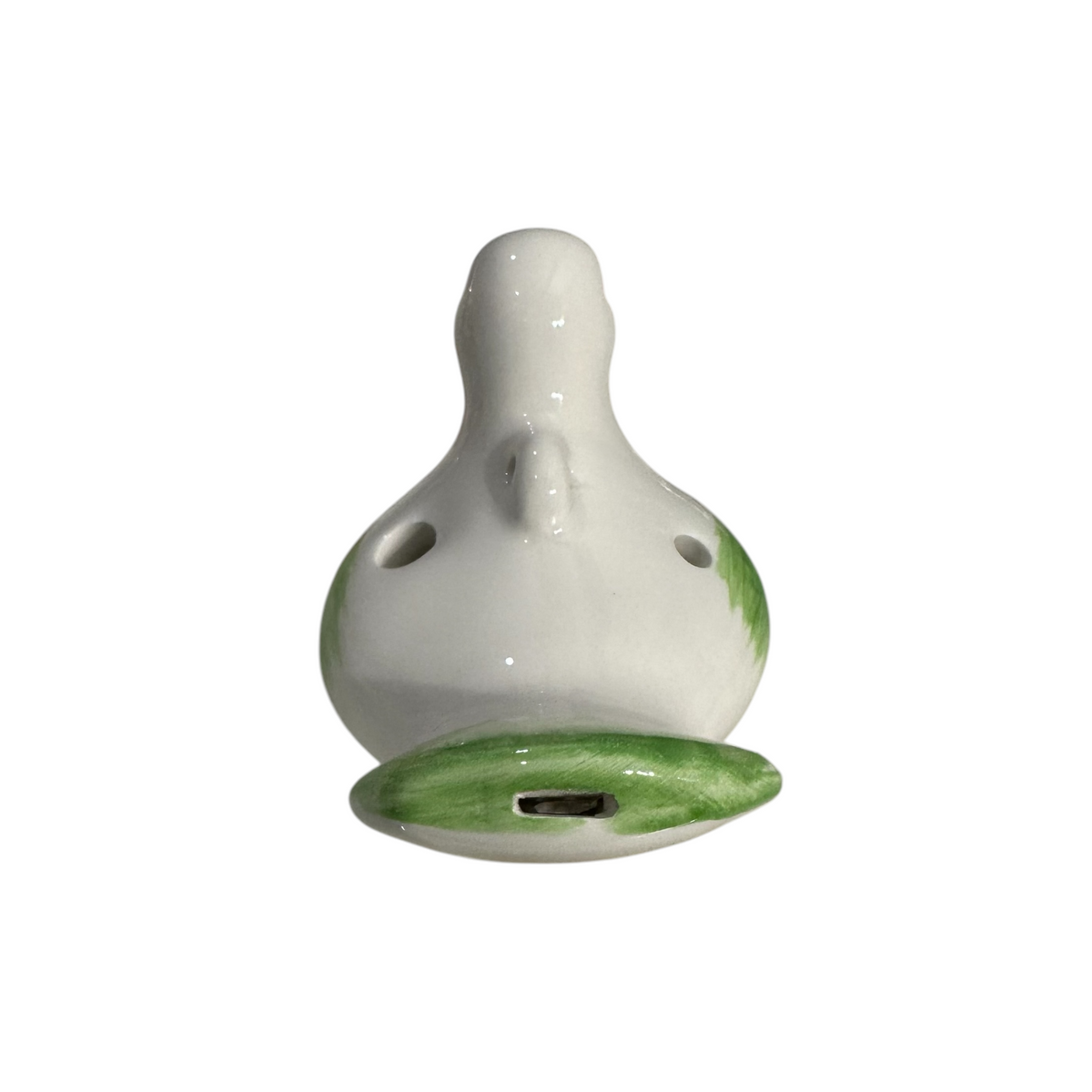 Ceramic Bird Water Whistle – Green Wing Music Frog Co