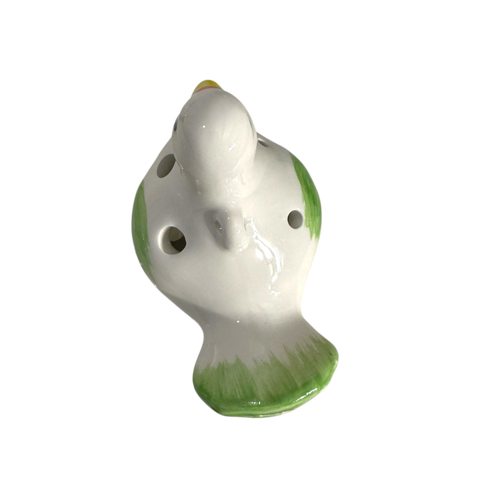 Ceramic Bird Water Whistle – Green Wing Music Frog Co