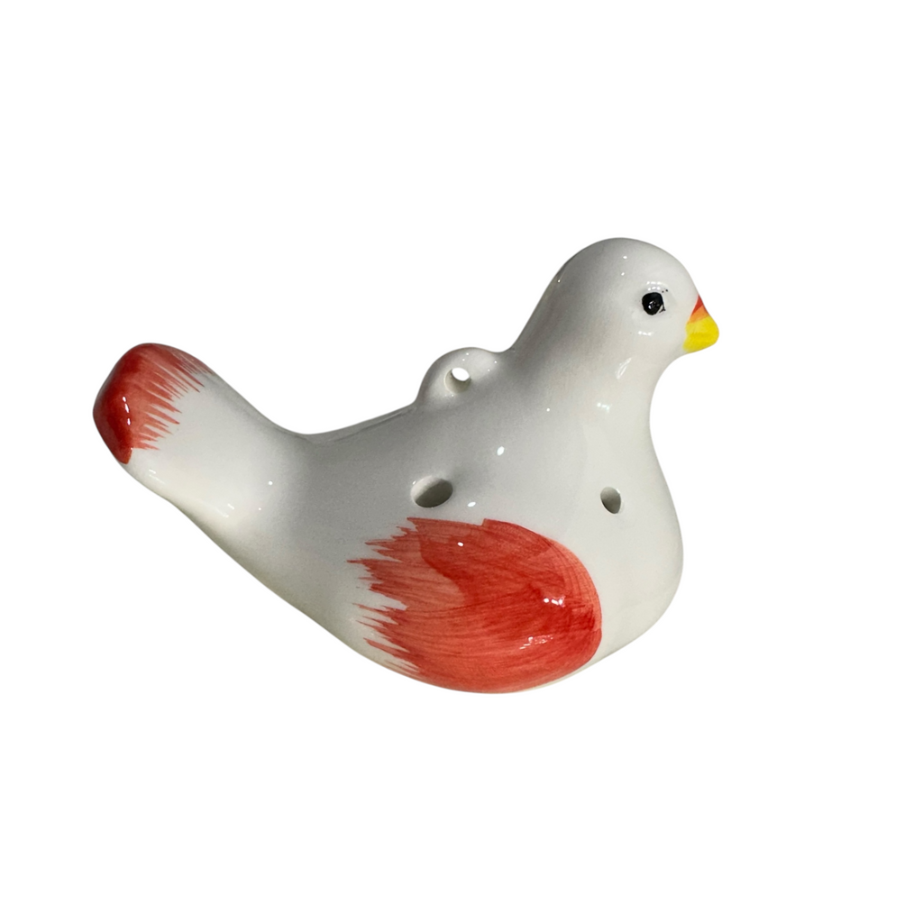 Ceramic Bird Water Whistle – Red Wing Music Frog Co