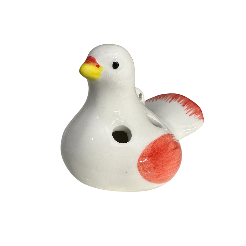 Ceramic Bird Water Whistle – Red Wing Music Frog Co
