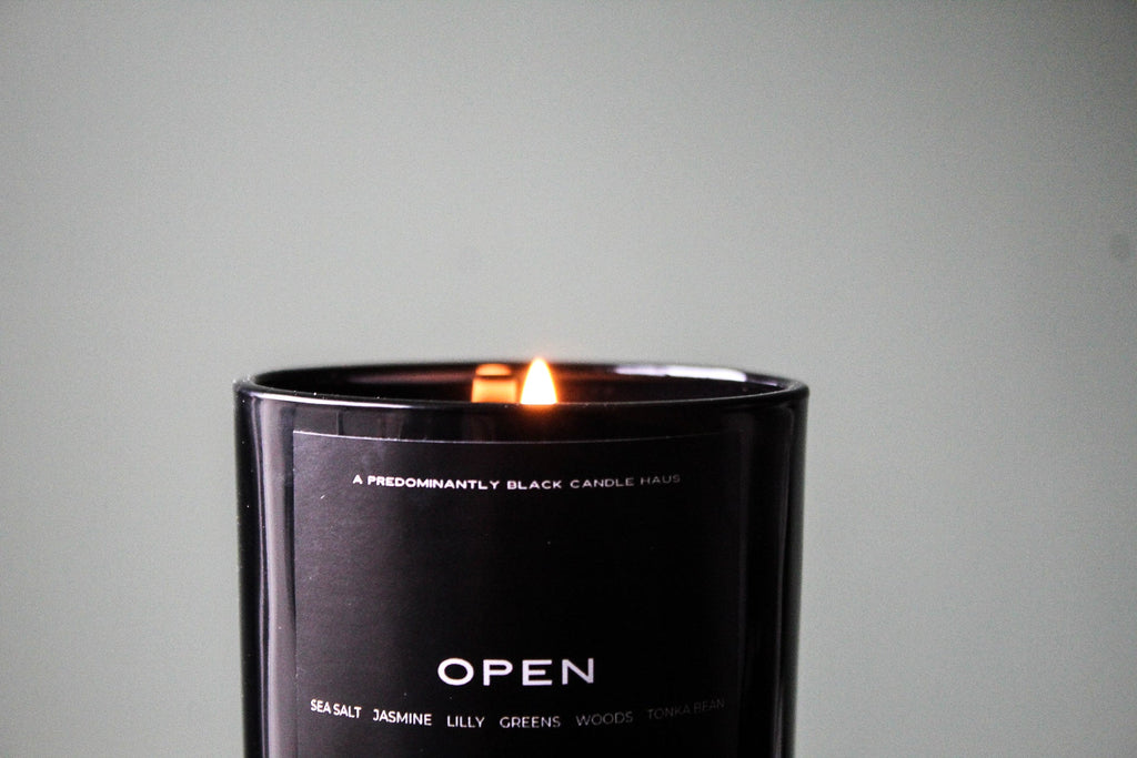 AN OPEN CANDLE Predominantly Black
