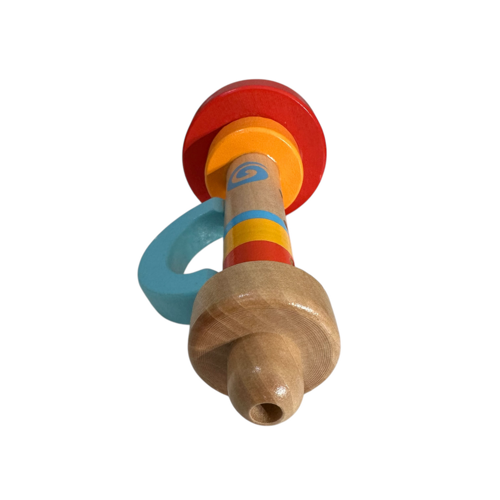 Wooden Tower Flute – Colorful Musical Toy Music Frog Co