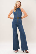 STREET CHIC DENIM JUMPSUIT Flying Tomato