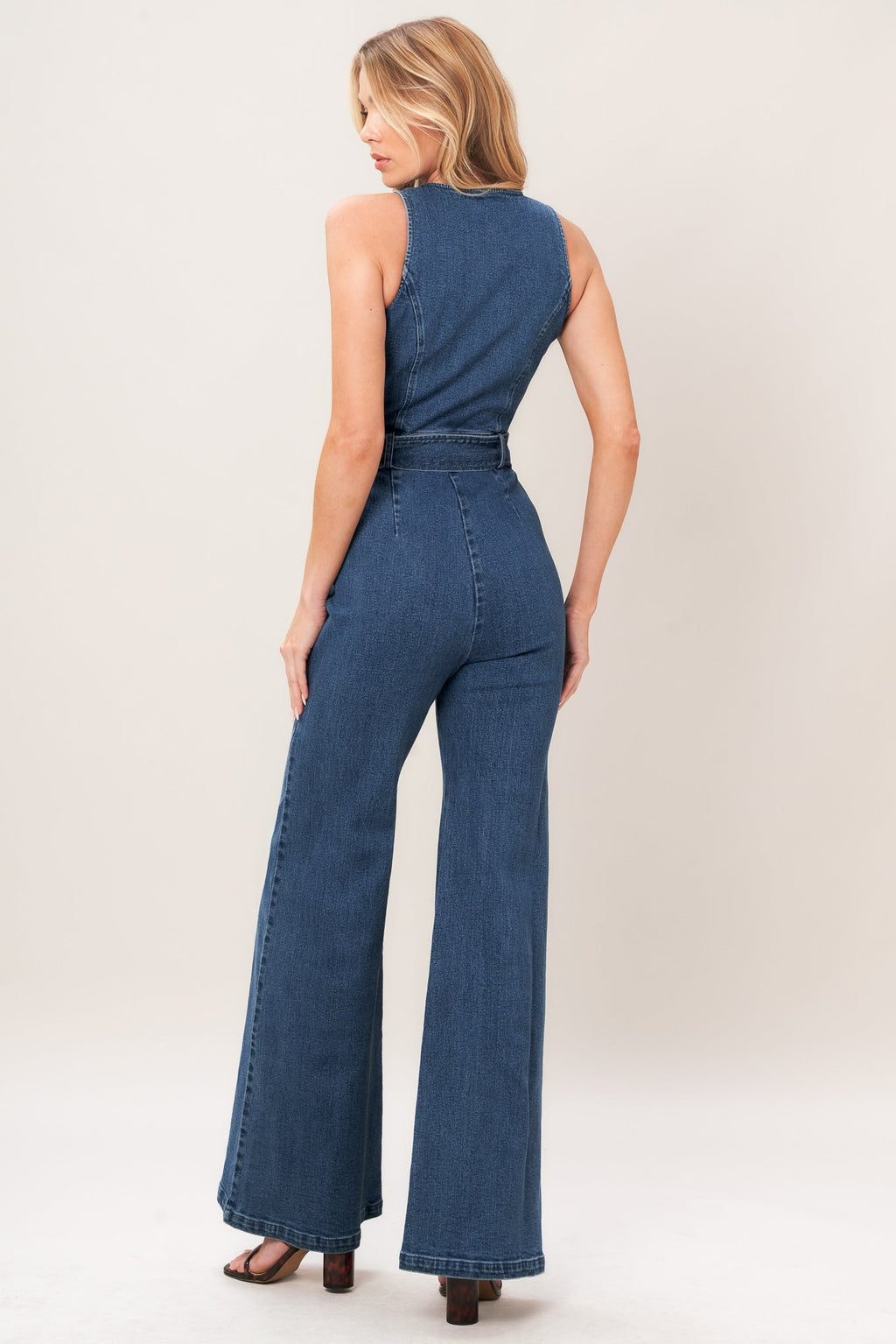 STREET CHIC DENIM JUMPSUIT Flying Tomato