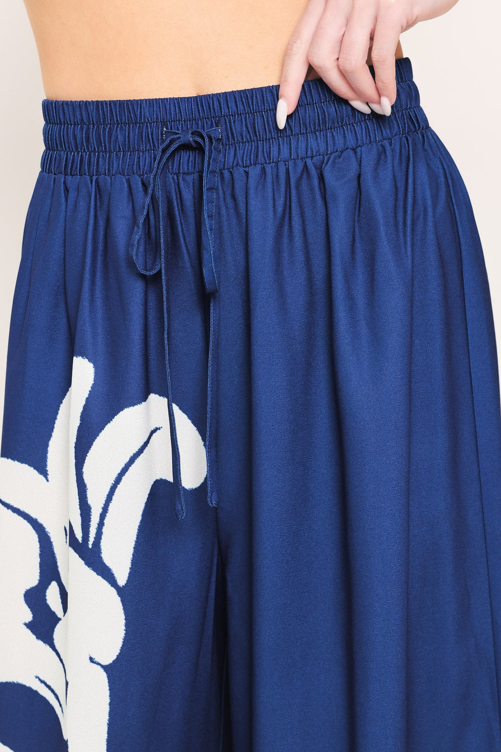 COASTAL BLOOM WOVEN WIDE PANTS Flying Tomato
