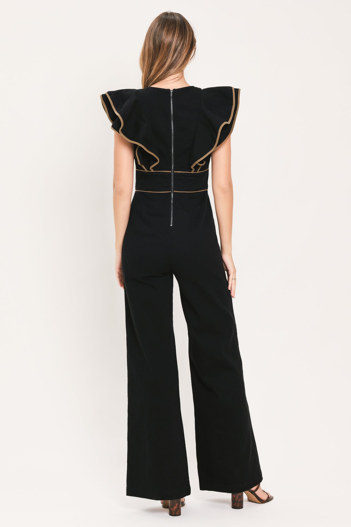 BLACK SWAN ASCENT WOVEN JUMPSUIT Flying Tomato