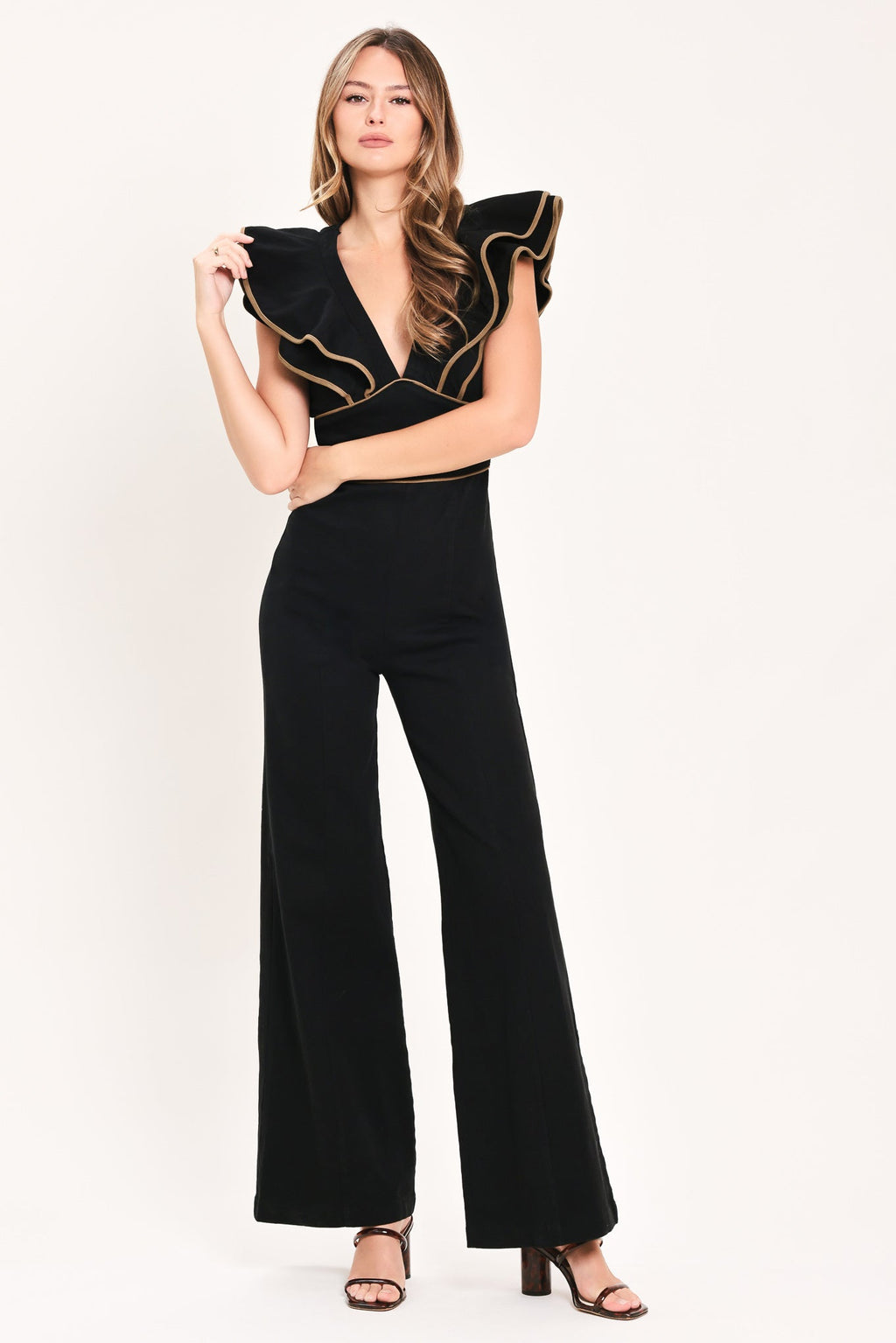 BLACK SWAN ASCENT WOVEN JUMPSUIT Flying Tomato