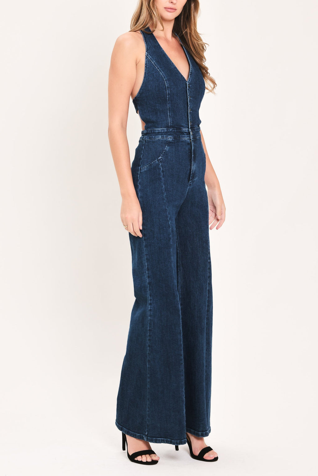 WESTBOUND BLUE SOUL DENIM JUMPSUIT Flying Tomato