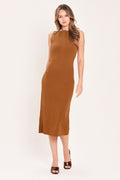 SADDLEWOOD ELEGANCE SWEATER KNIT MIDI DRESS Flying Tomato