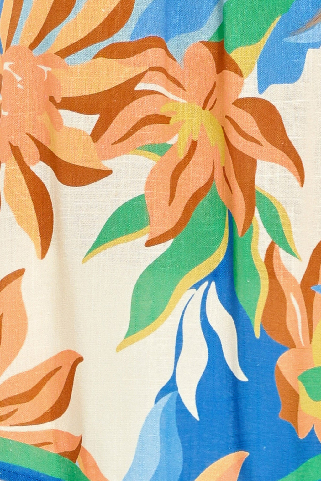 TROPIC FEVER WOVEN SCARF TOP Flying Tomato
