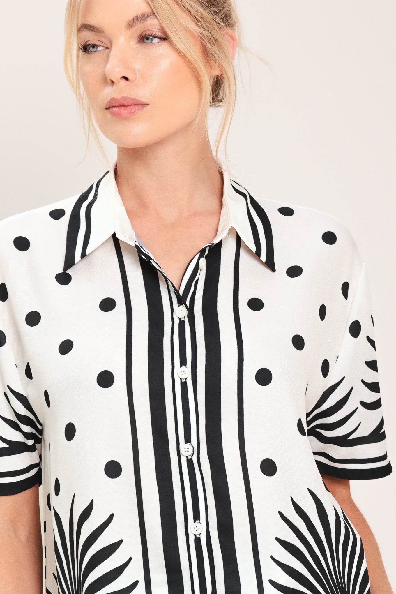 VINTAGE RESORT WOVEN TOP Flying Tomato