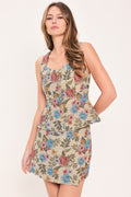 WILDFLOWER MORNING NOTE WOVEN JACQUARD TOP Flying Tomato