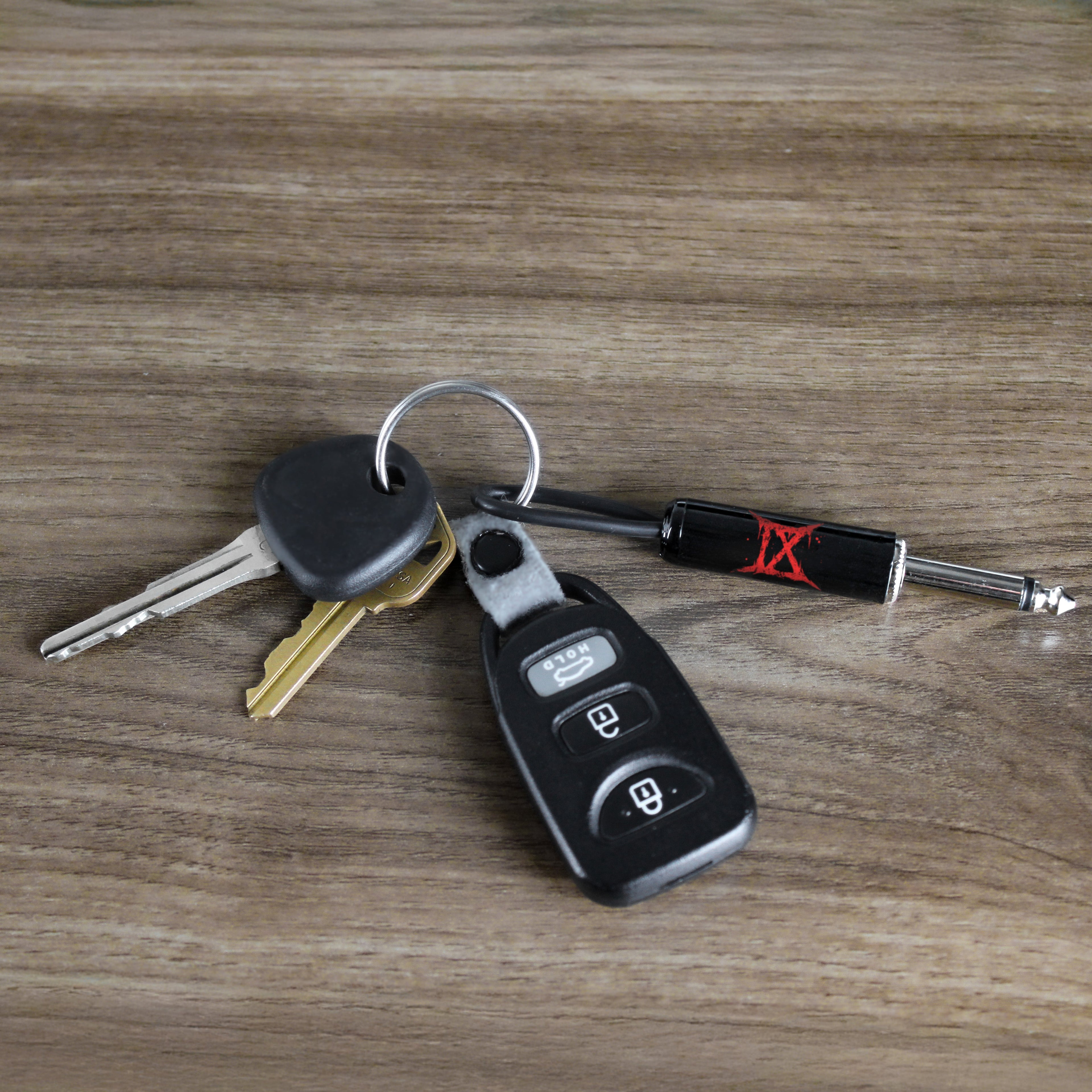 Ice Nine Kills IX Guitar Plug Keychain Pluginz Keychains