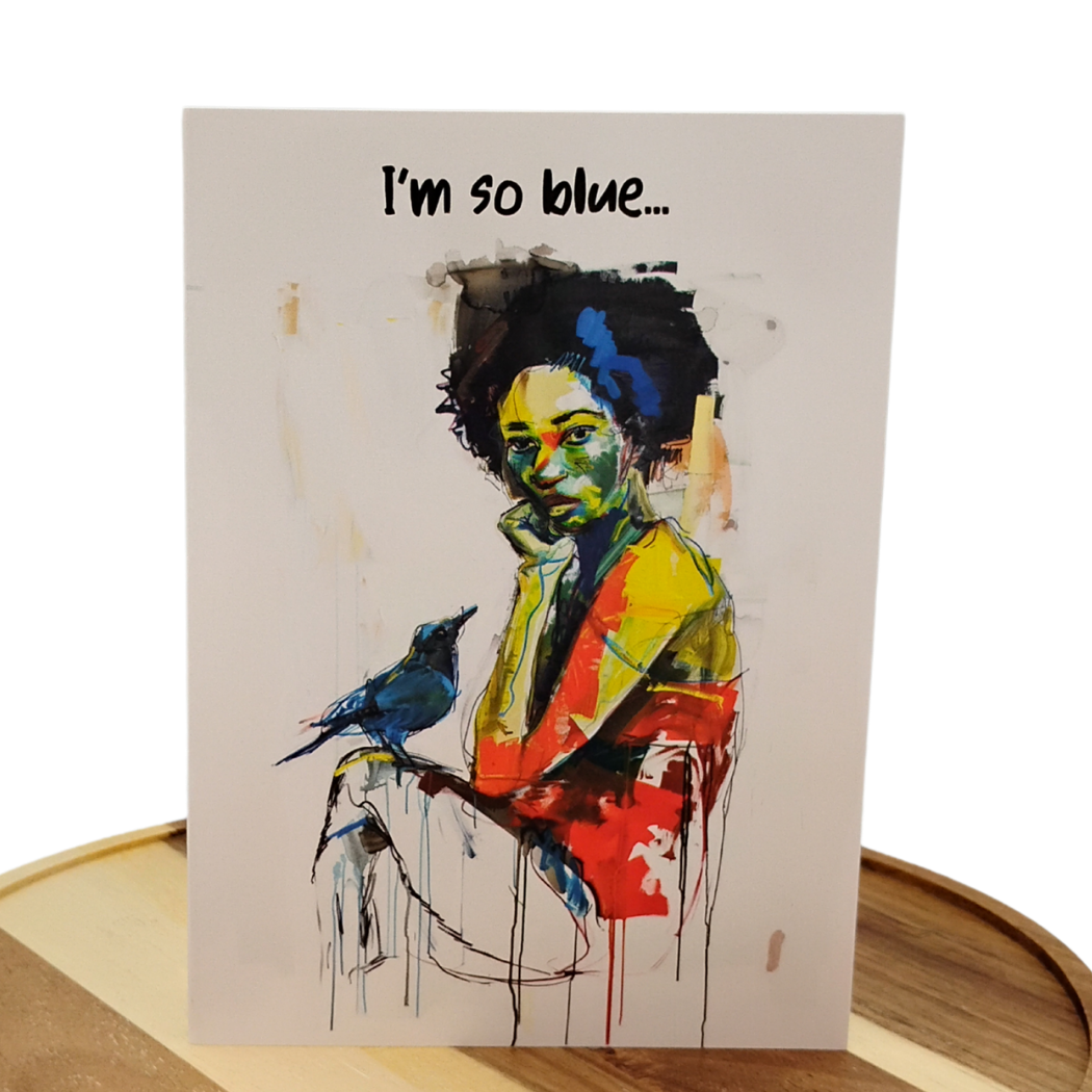 Feeling Social Again | Art Print | Greeting Card Black Magic Social Club