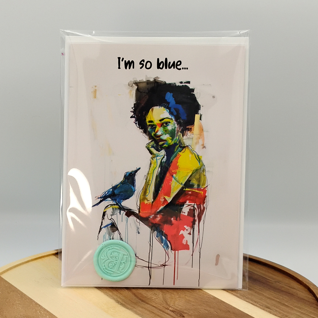 Feeling Social Again | Art Print | Greeting Card Black Magic Social Club