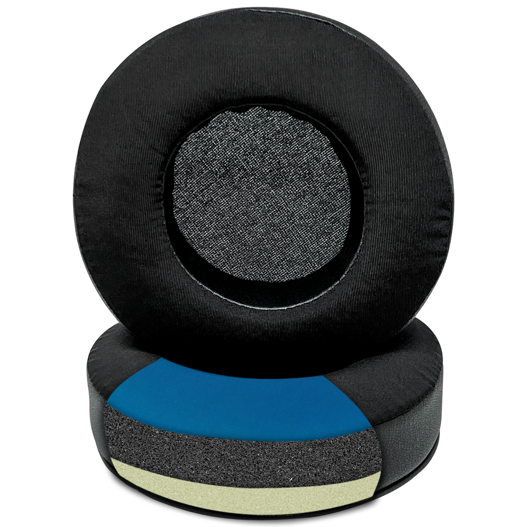 CentralSound Cooling Gel + Memory Foam Premium Replacement Ear Pad Cushions Universal Round 100mm CentralSound