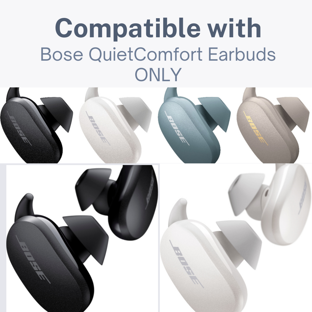 Replacement Ear Buds Tips for Bose QuietComfort Earbuds CentralSound