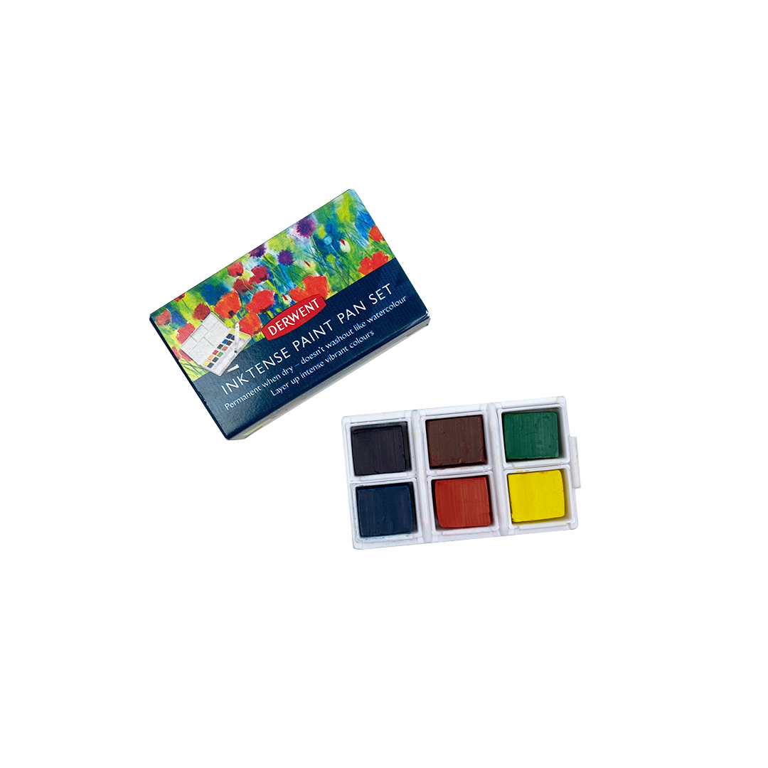 Derwent Inktense Pans Custom Set of 6 ShopSketchBox