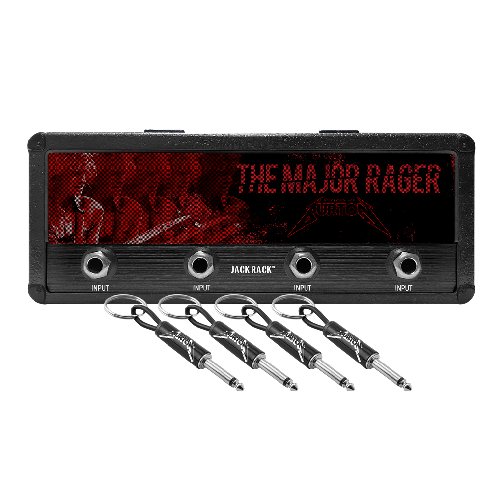Cliff Burton Magnetic Jack Rack® Pluginz Keychains