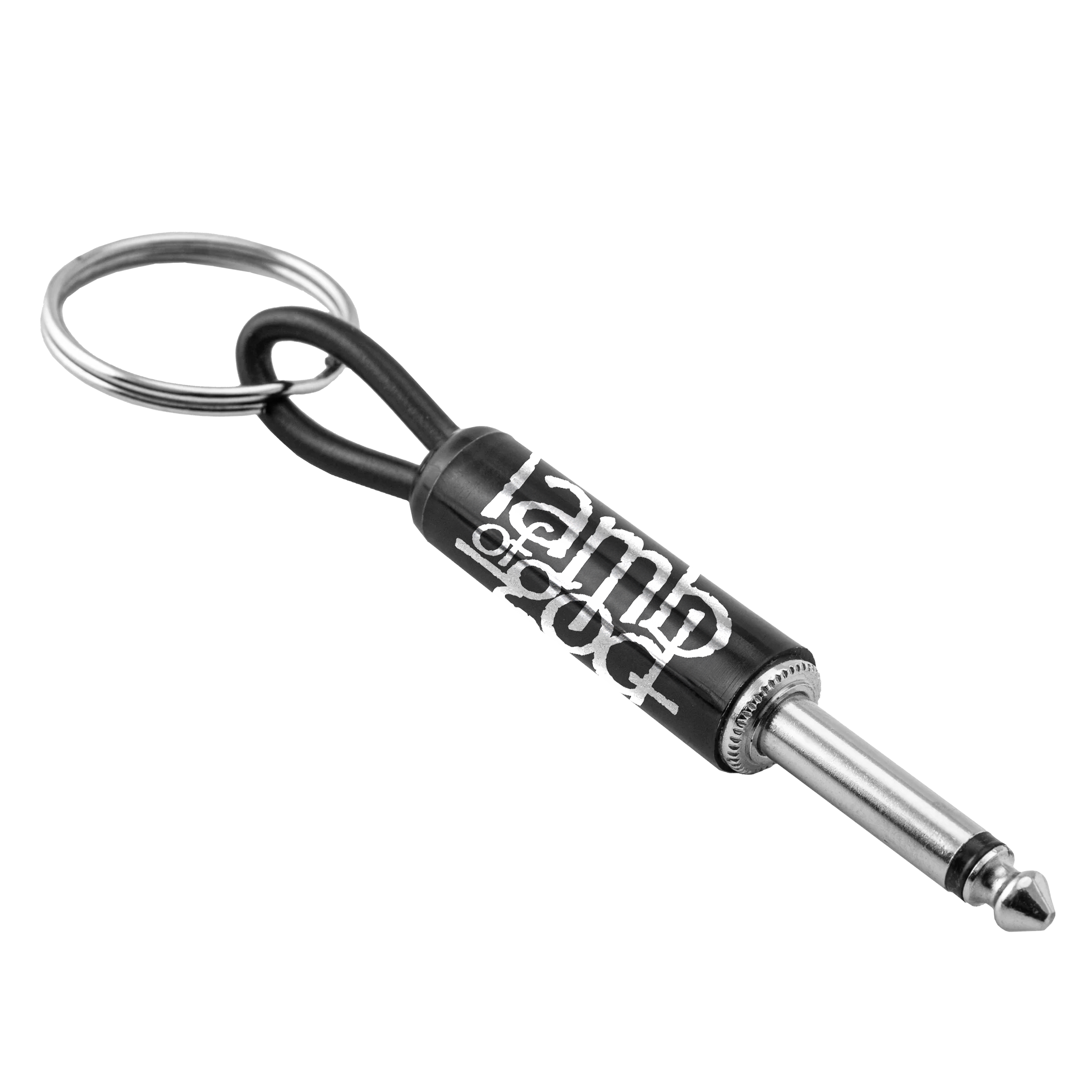 Lamb of God Logo Guitar Plug Keychain Pluginz Keychains