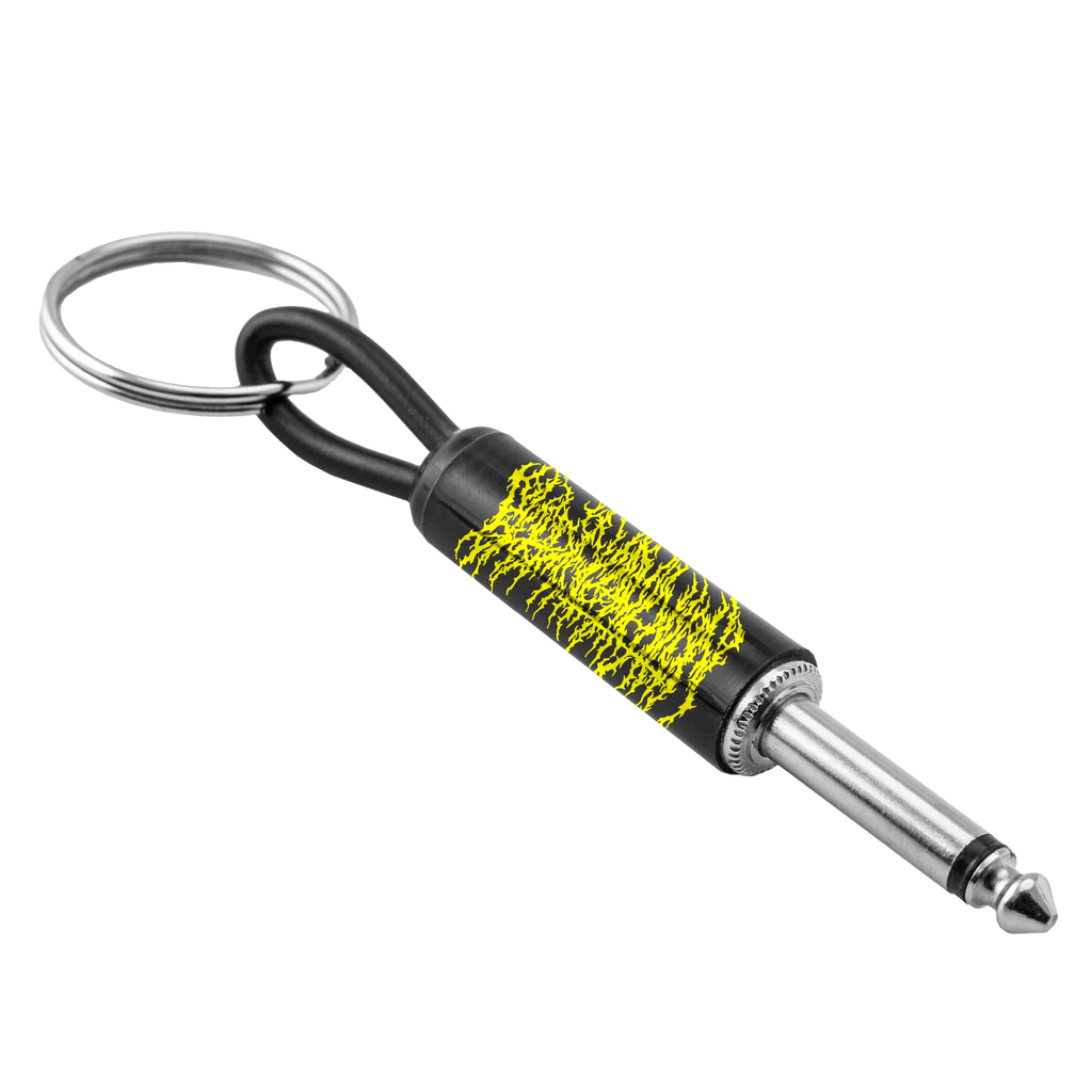 Blood Incantation Logo Guitar Plug Keychain Pluginz Keychains