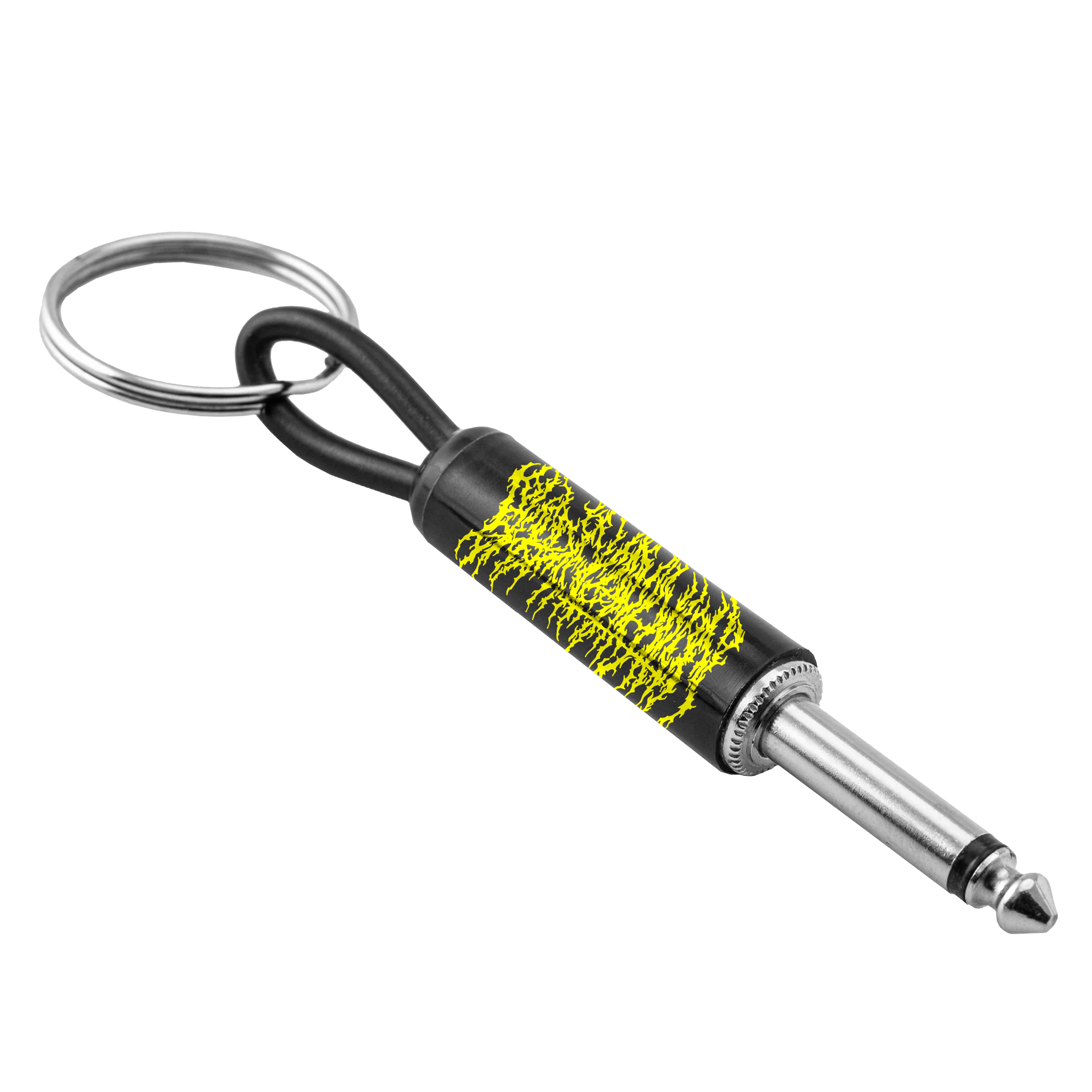 Blood Incantation Logo Guitar Plug Keychain Pluginz Keychains